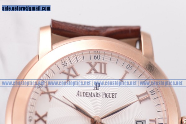 Audemars Piguet Jules Audemars Perfect Replica Watch Rose Gold 15170OR.OO.A809CR.02(EF)